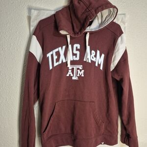 Texas A&M Fanatics Maroon Hoodie with White Accents